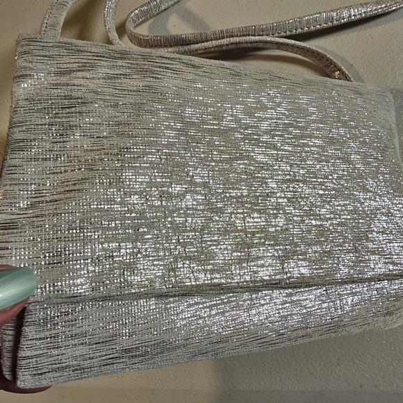 HOBO Silver Crossbody Bag - Picture 4 of 12